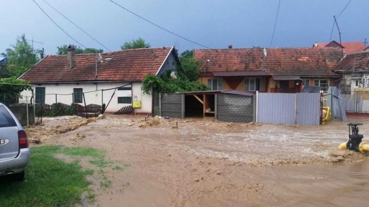 Cod Galben de inundații pentru șase județe din România