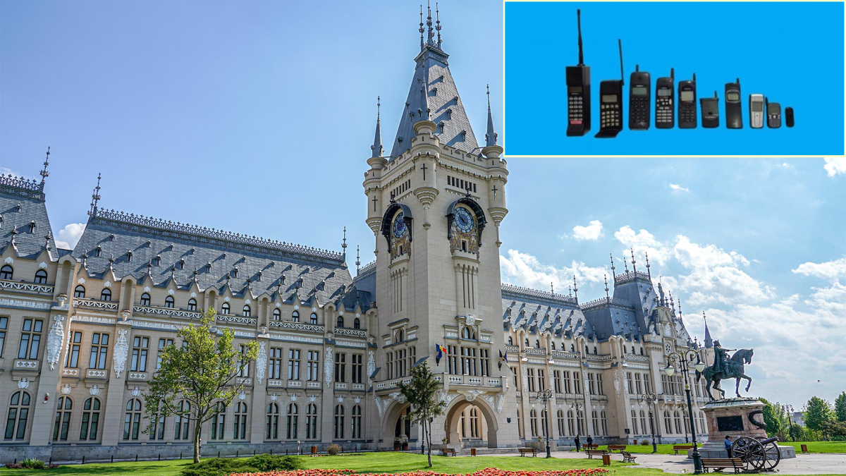 Cele mai cunoscute modele de telefoane mobile, etalate la Palatul Culturii din Iași - Vimarsana News