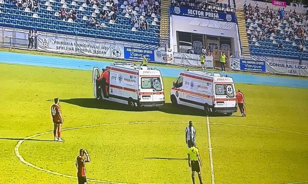 Doi jucători de la Poli Iași s-au accidentat! Unul dintre ei e la Spitalul Sf. Spiridon cu entorsă, iar celălalt e la neurochirurgie