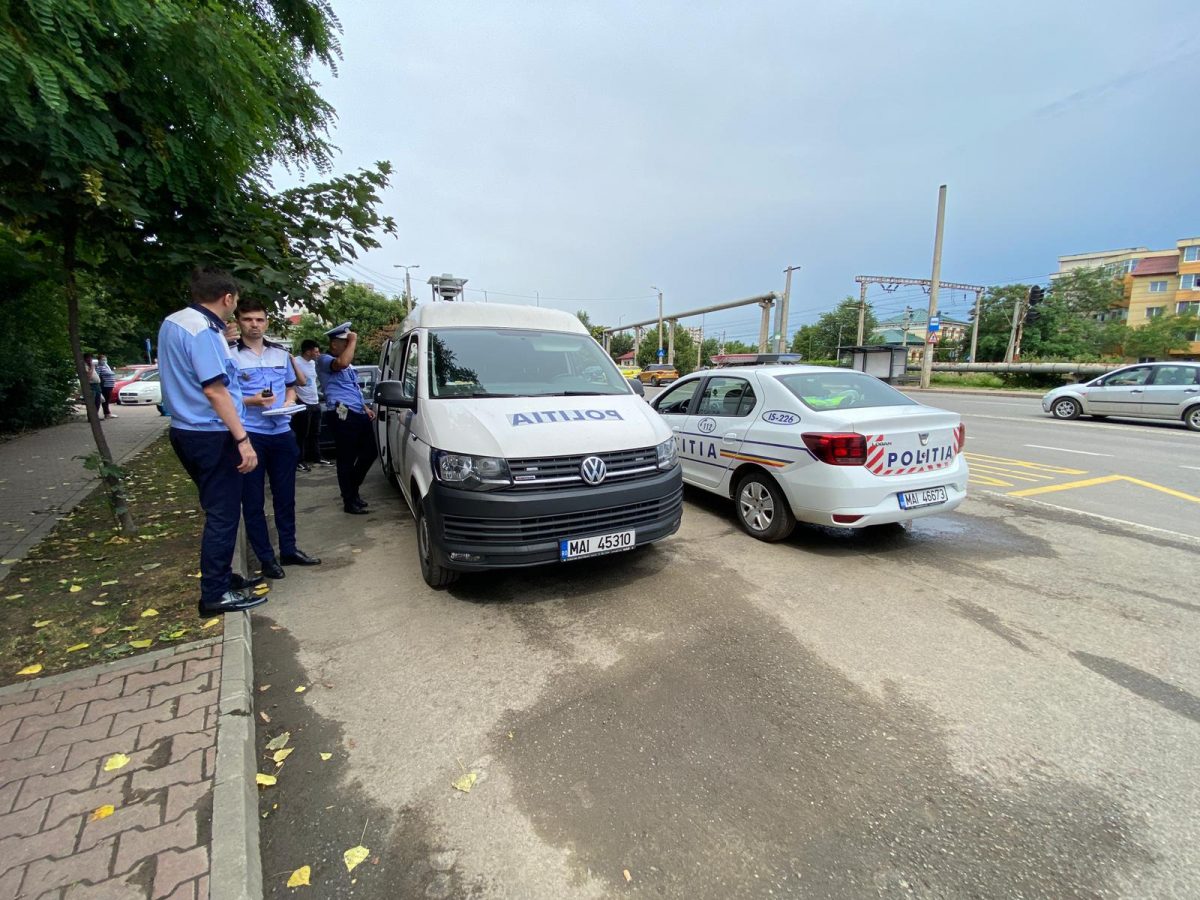 Acţiune a poliţiştilor Serviciului Rutier Iași pentru prevenirea accidentelor auto – FOTO, VIDEO