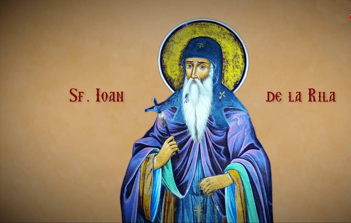 Sfântul Cuvios Ioan de la Rila, cel care îndeplinește orice dorință. Este considerat ocrotitorul poporului bulgar