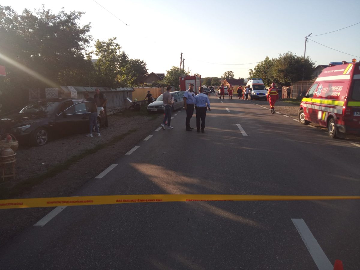 Accident rutier în Neamț. Două persoane au fost rănite