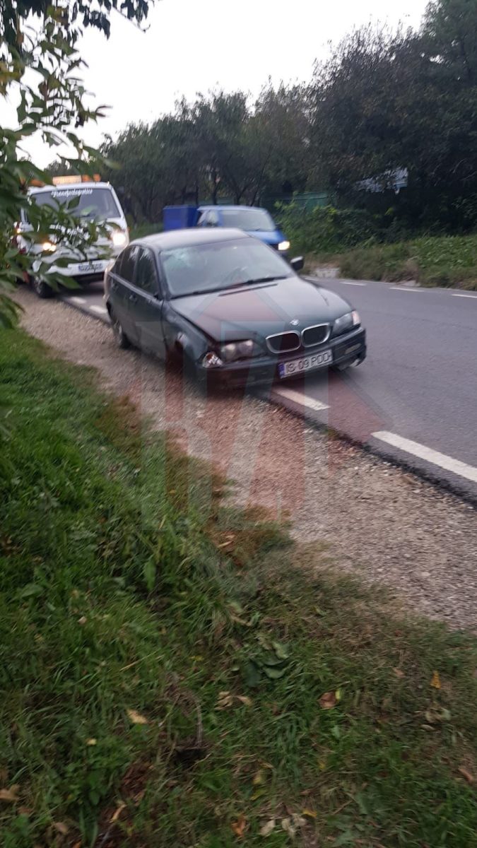 Accident rutier la Schitu Duca. Un pieton a fost lovit în plin de un BMW – Exclusiv, Galerie Foto