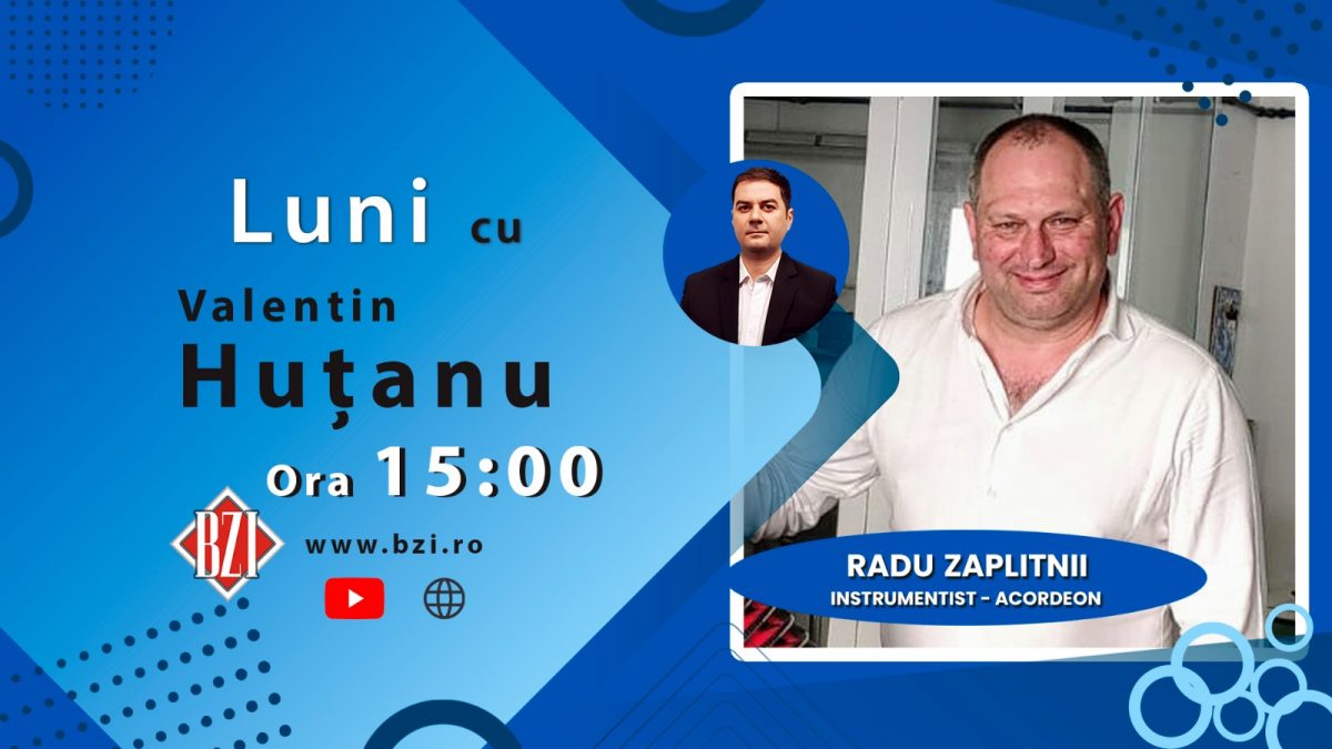 TOP MUZICAL! Dialog de zile mari, rememorări și povești dintr-o carieră artistică de spectacol prin lume alături de Radu Zaplitnîi, instrumentist și producător de acordeoane