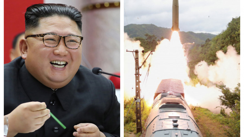 Coreea de Nord a publicat primele imagini din trenul Apocalipsei şi a confirmat testele nucleare din regiune – FOTO