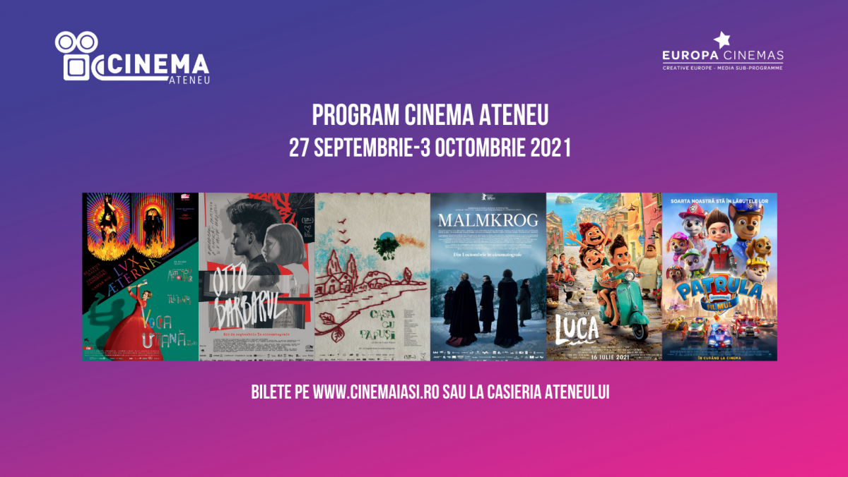 Află ce filme vor rula săptămâna viitoare, la Cinema Ateneu. De văzut pe marele ecran: Otto Barbarul și Malmkrog