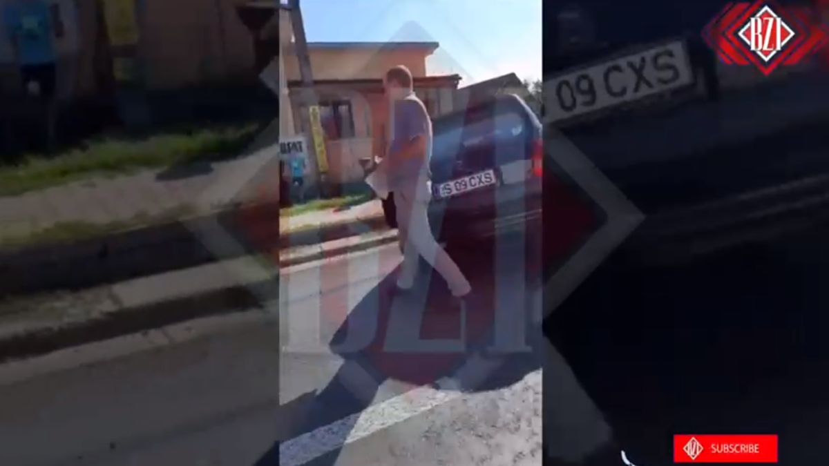 Accident rutier în localitatea Leţcani. Un şofer a pierdut controlul volanului şi a intrat într-un cap de pod – EXCLUSIV, VIDEO