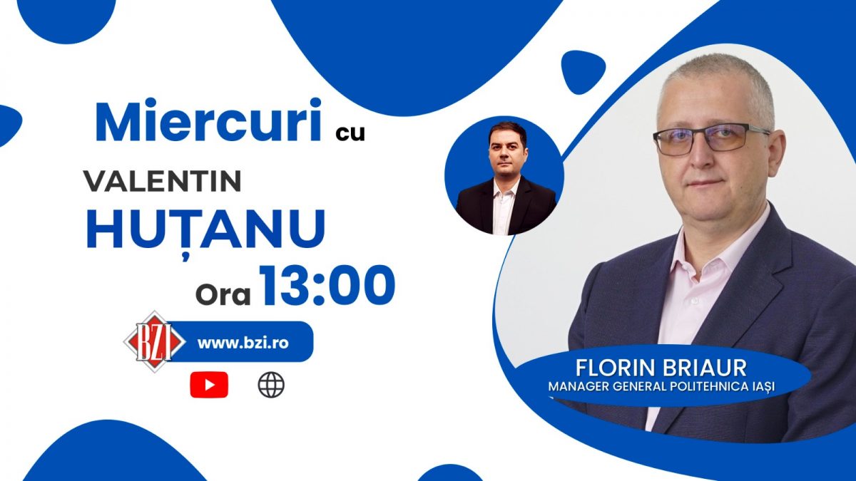 Ediţie de impact despre fotbalul ieşean la BZI LIVE. Florin Briaur, managerul Politehnicii Iași, prezintă toate detaliile despre situaţia de la echipa fanion a oraşului