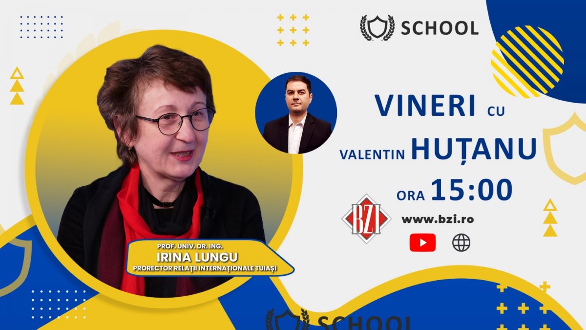 Ediție-dialog în Studioul BZI LIVE despre numărul record de studenţi străini atraşi sau vizibilitate pe plan extern, la Universitatea Tehnică „Gheorghe Asachi” din Iaşi alături de prof. univ. dr. ing. Irina Lungu – prorector Relaţii Internaţionale şi Imagine Universitară