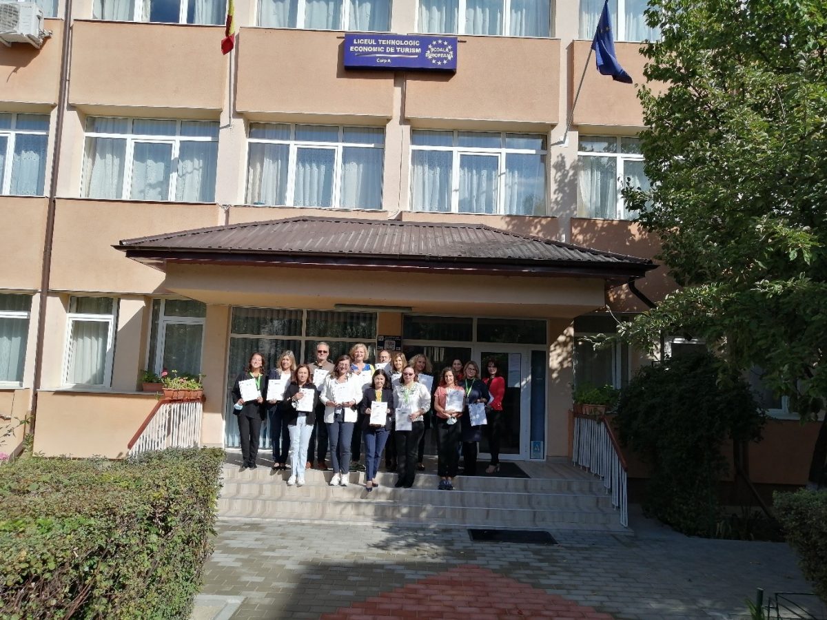 Liceul Tehnologic Economic de Turism a găzduit întâlnirea transnațională de management a proiectului Erasmus+