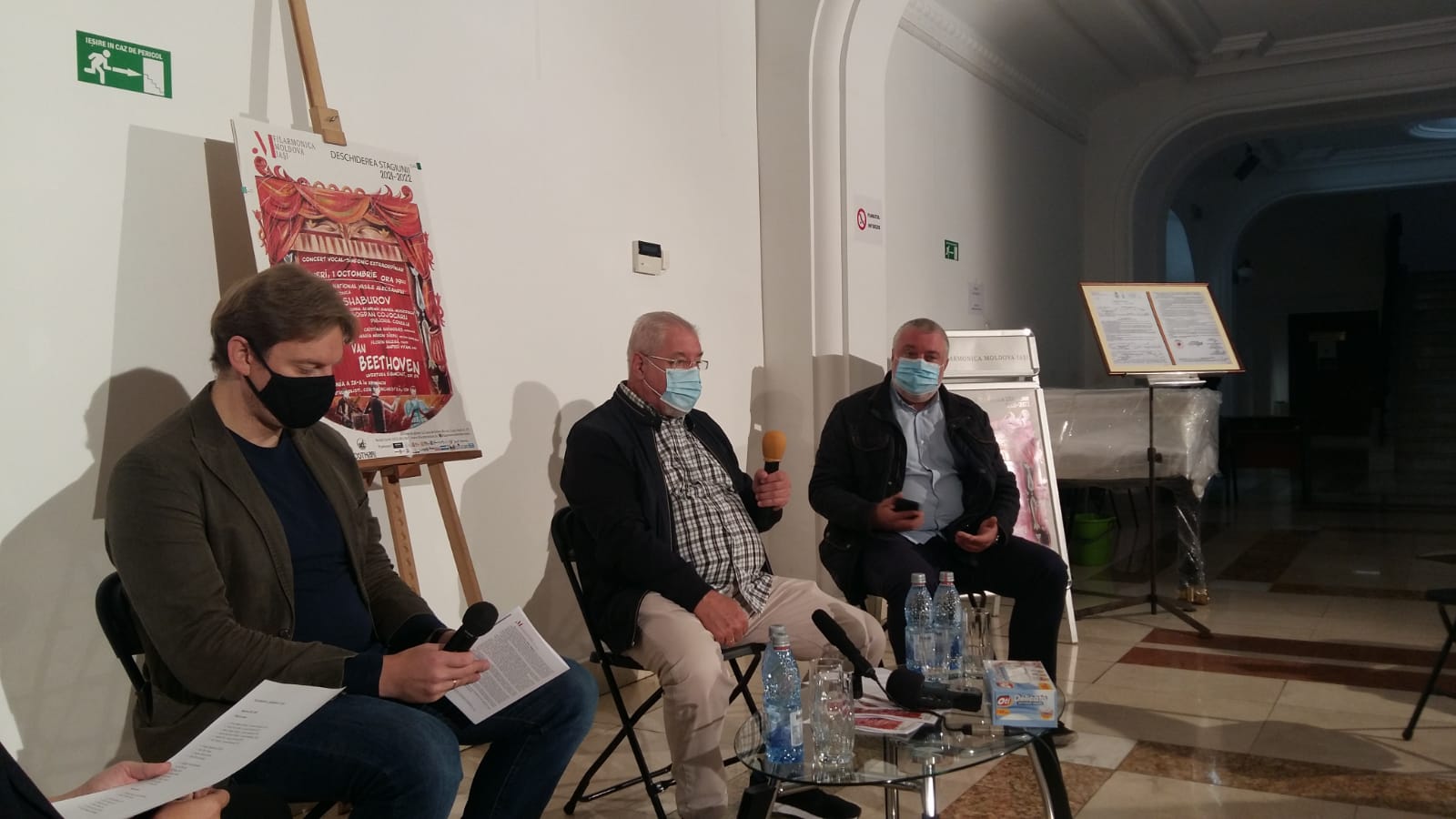 Managerul Filarmonicii Moldova Iaşi, prof. univ. dr. Bujor Prelipcean, prezintă oficial deschiderea stagiunii 2021 - 2022 - FOTO - Vimarsana News