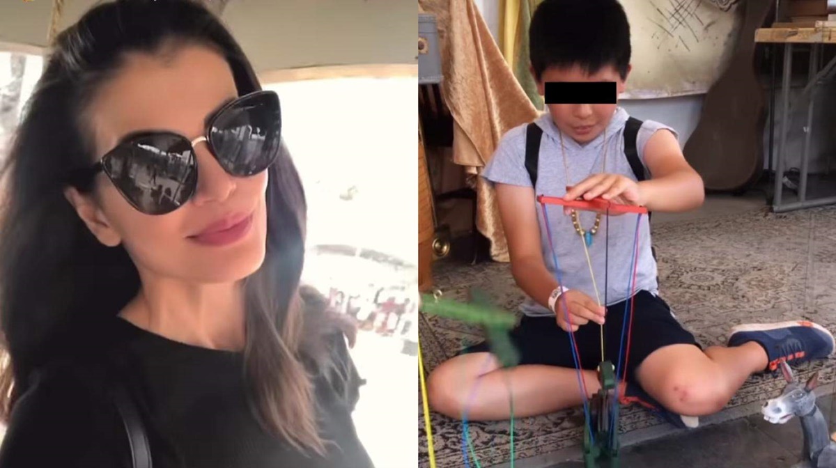 Gestul făcut de Monica Gabor pentru fiul lui Mr. Pink. Fosta divă de la Izvorani s-a întors în America
