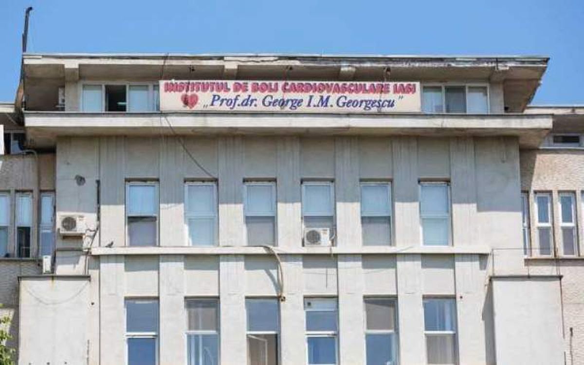Focar de Covid-19 la Institutul de Boli Cardiovasculare din Iași. Situația infectărilor în județul Iași
