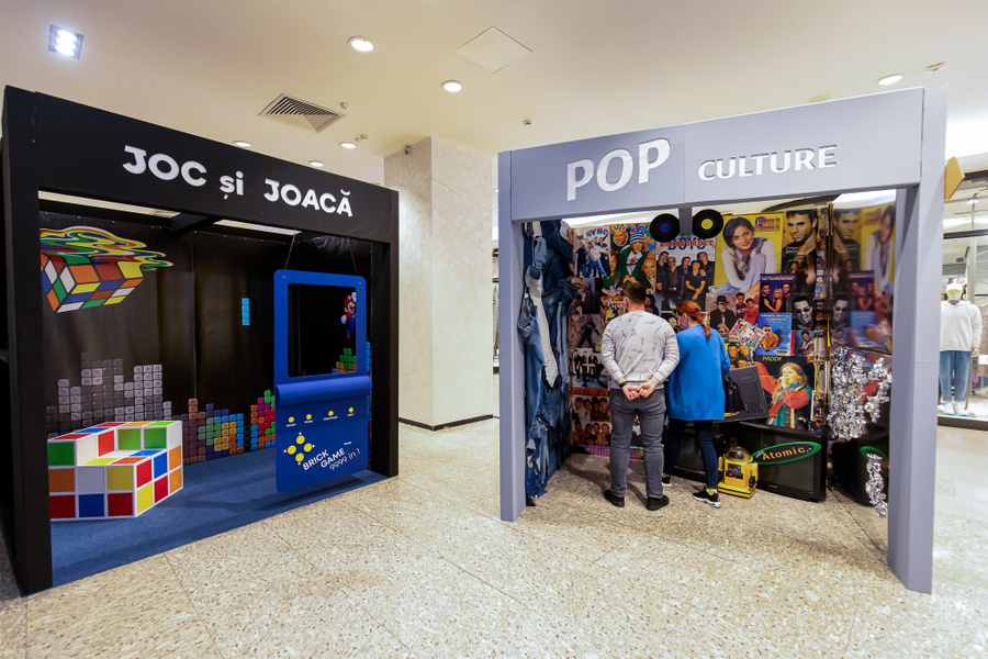 Galerie FOTO: Descoperă highlight-urile anilor `90, la Muzeul Pop-Up Generația Millennials din Iulius Mall Iași!