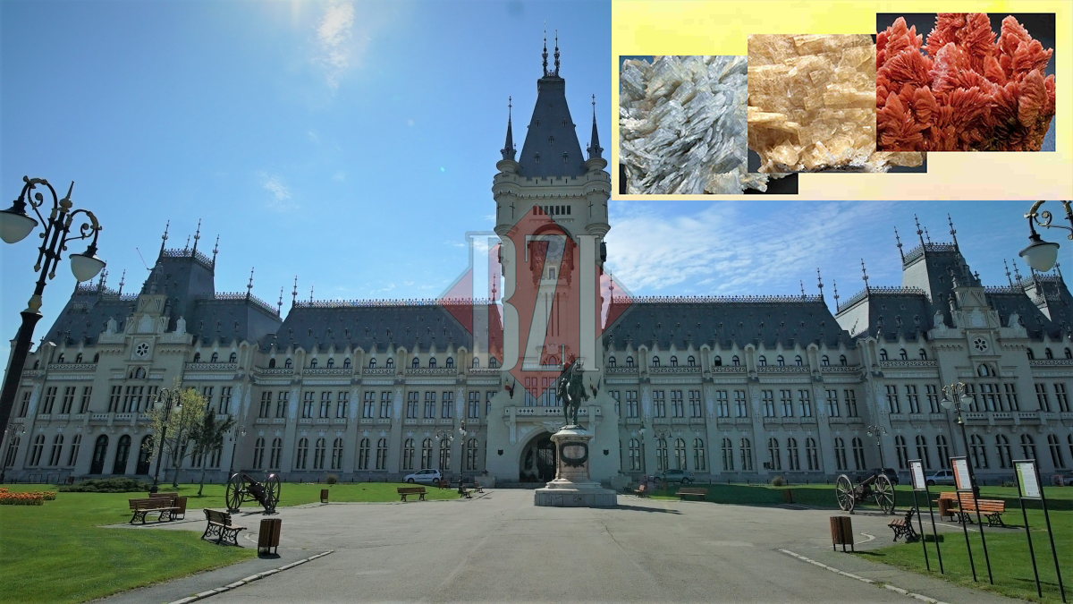 Știința pentru toți! Minerale și asociații de minerale din România, expuse la Palatul Culturii din Iași