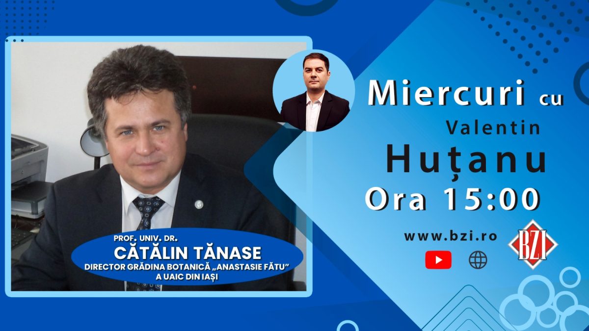 Despre locul admirat, anual, de mii de oameni la Iași şi unde se pregătește un moment spectaculos pentru toată țara, tocmai la aniversarea a 165 ani de la fondare, într-o aparte ediție BZI LIVE alături de prof. univ. dr. Cătălin Tănase, director al Grădinii Botanice „Anastasie Fătu” a UAIC Iași