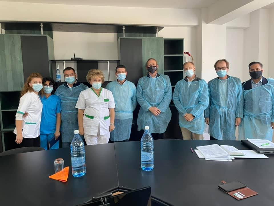 Laboratorul Sanitar Veterinar al DSVSA Iaşi, vizitat de membri ai Ambasadei SUA în România și specialiști ai Agenției de apărare și reducere a amenințărilor Biolofice ai Statelor Unite