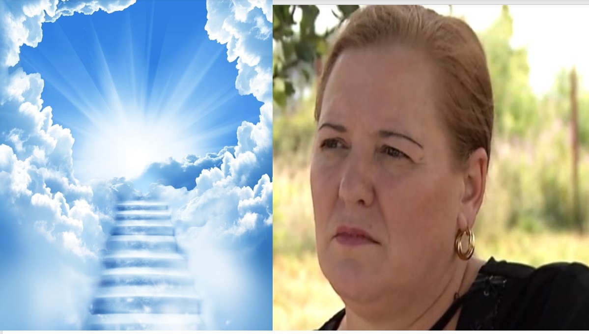 Ea este femeia care s-a întors din morți. Elena spune că a văzut Raiul de mână cu Maica Domnului