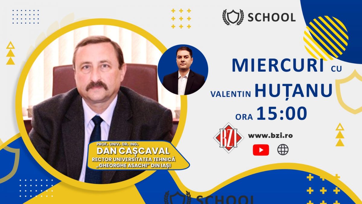 Toate detaliile şi noutăţile din interiorul uneia dintre cele mai mari şi prestigioase instituţii de învăţământ superior din România, prezentate într-o ediţie specială BZI LIVE ce-l are ca invitat pe prof. univ. dr. ing. Dan Caşcaval, rectorul TUIAȘI