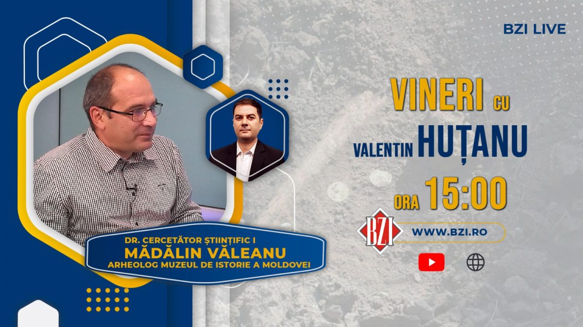 Dosarele Istoriei! Ediţie BZI LIVE, în premieră, despre unul dintre cele mai valoroase şi importante locuri din toată România, alături de dr. cercetător științific I Mădălin Cornel Văleanu, Muzeul de Istorie al Moldovei, Iași