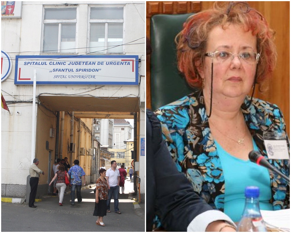 Doliu în lumea medicală. Conf. dr. Ileana Antohi, şefa Clinicii I Medicală Spitalul Sf. Spiridon din Iaşi, a murit