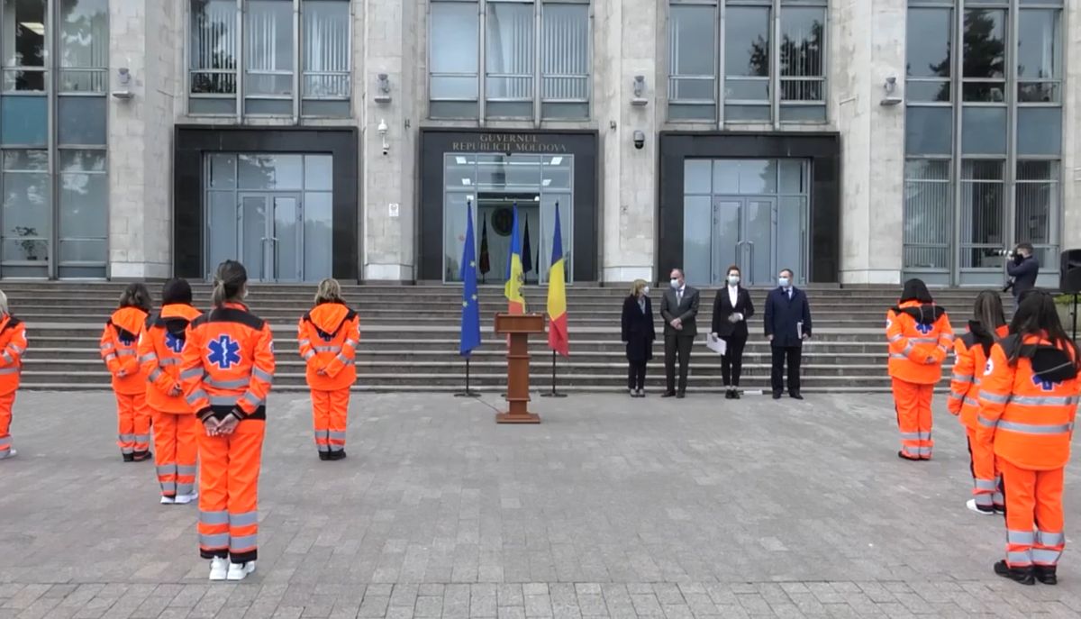Republica Moldova a trimis la Iași o numeroasă echipă medicală – VIDEO