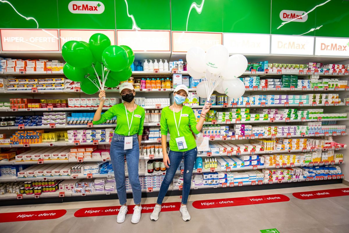 Prima Hiper – farmacie Dr.Max din România s-a deschis la Iași, în Iulius Mall