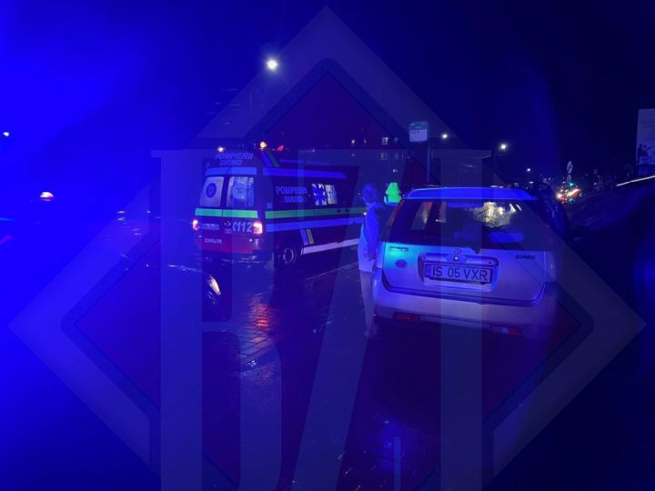 Accident rutier în zona capăt CUG din municipiul Iași. Un pieton a fost rănit – Exclusiv, Galerie Foto, Video