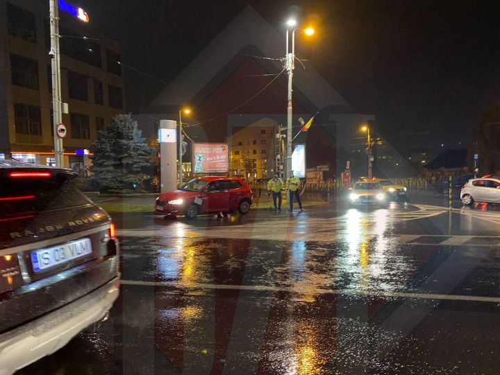Accident rutier în municipiul Iași în zona Fundației – Exclusiv, Galerie Foto