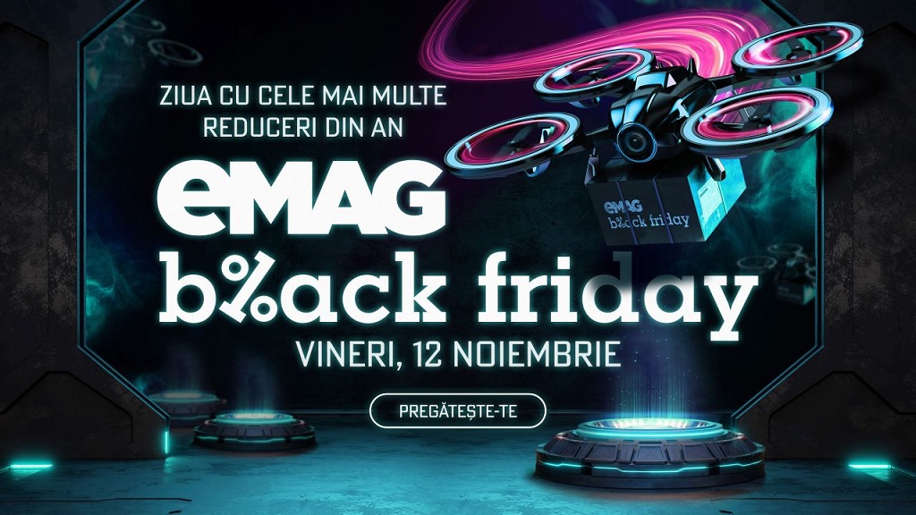 Black Friday eMAG 2021. Au fost anuntate primele produse din oferta eMAG Black Friday 2021. Vezi si o lista cu cele mai importante magazine online ce au oferta de Black Friday 2021