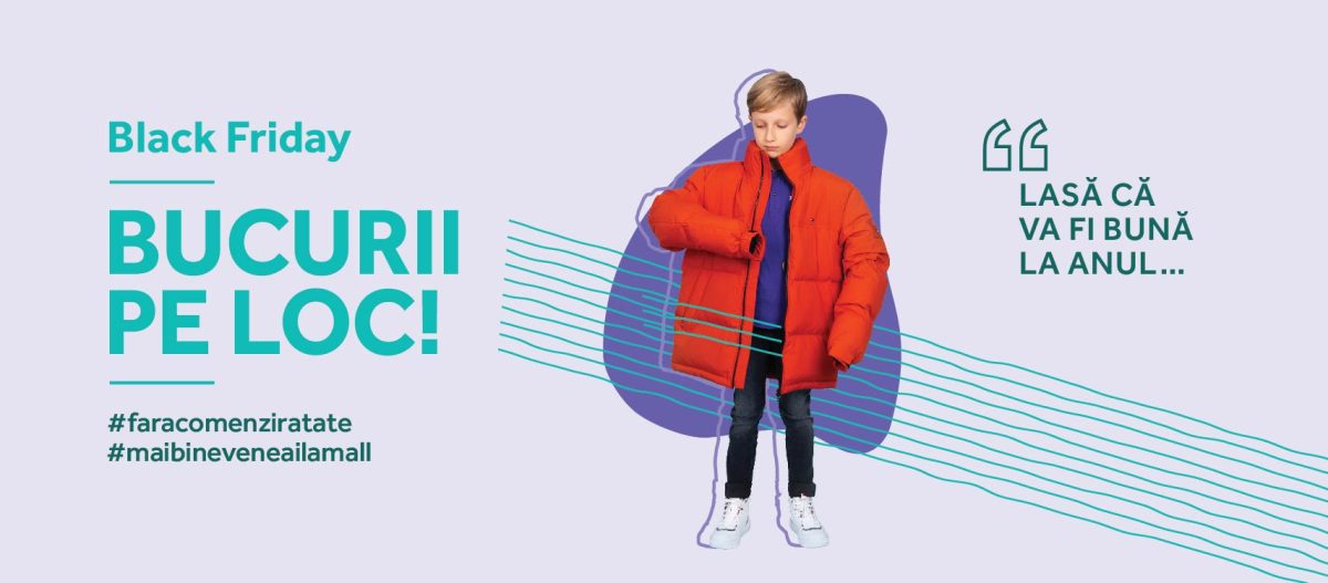 În Palas, ai parte de „Bucurii pe loc” de Black Friday, cu reduceri de până la 80%!