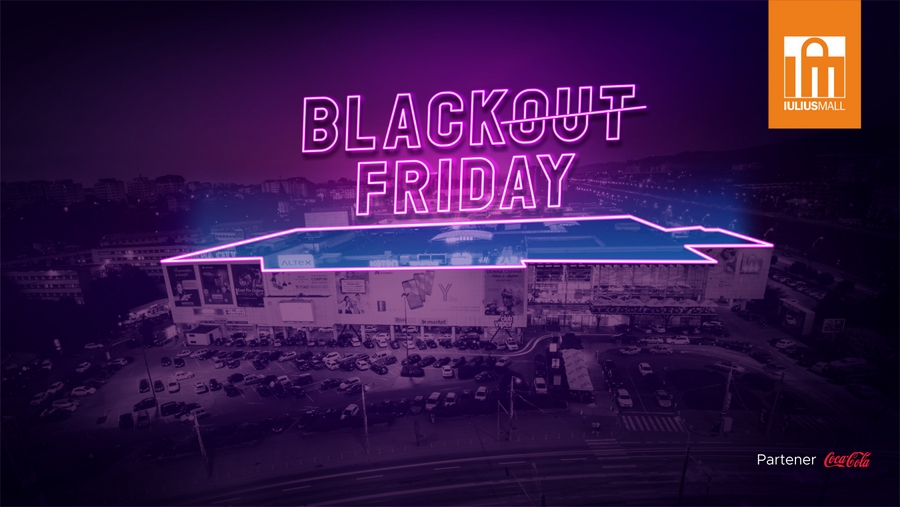 Profită de cele mai mari reduceri din Iulius Mall Iași, în ultimul weekend de Black(out) Friday!