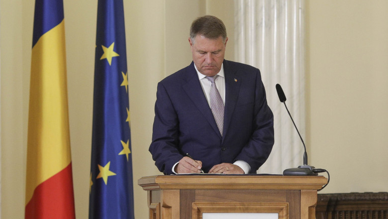 Președintele Klaus Iohannis, declarații după jurământul depus de miniștrii Guvernului Ciucă – LIVE VIDEO