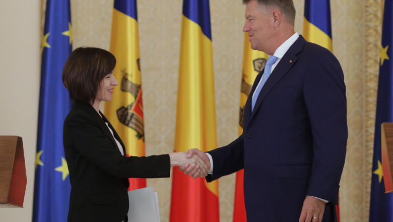 Klaus Iohannis, președintele României, conferință de presă alături de Maia Sandu, președintele Republicii Moldova – LIVE VIDEO