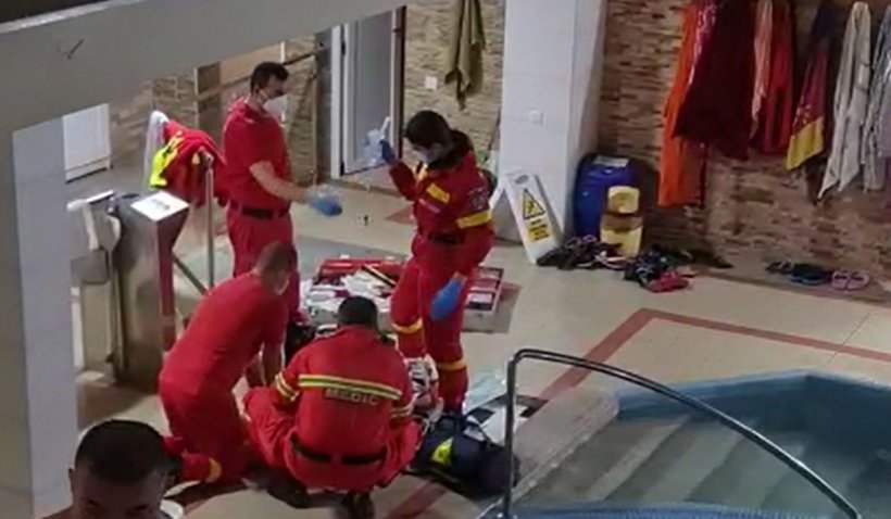 Un bărbat a murit la un SPA din Baia Mare, după ce i s-a făcut brusc rău la piscină