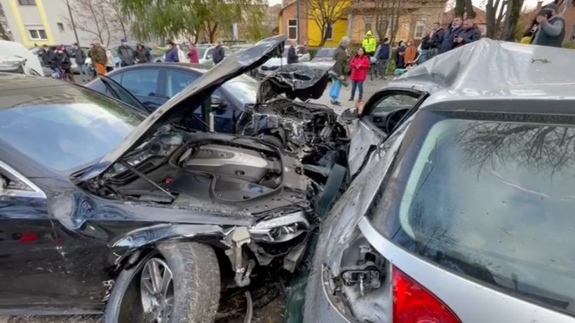 Accident rutier grav în Timișoara. Două persoane au fost spulberate pe trecerea de pietoni. Cine este făptașul