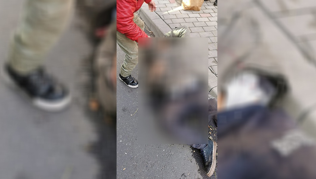 Accident rutier cu victimă, în cartierul Galata! Om al străzii, izbit de un autobuz. Victima, care era băută, transportată la spital – GALERIE FOTO, VIDEO