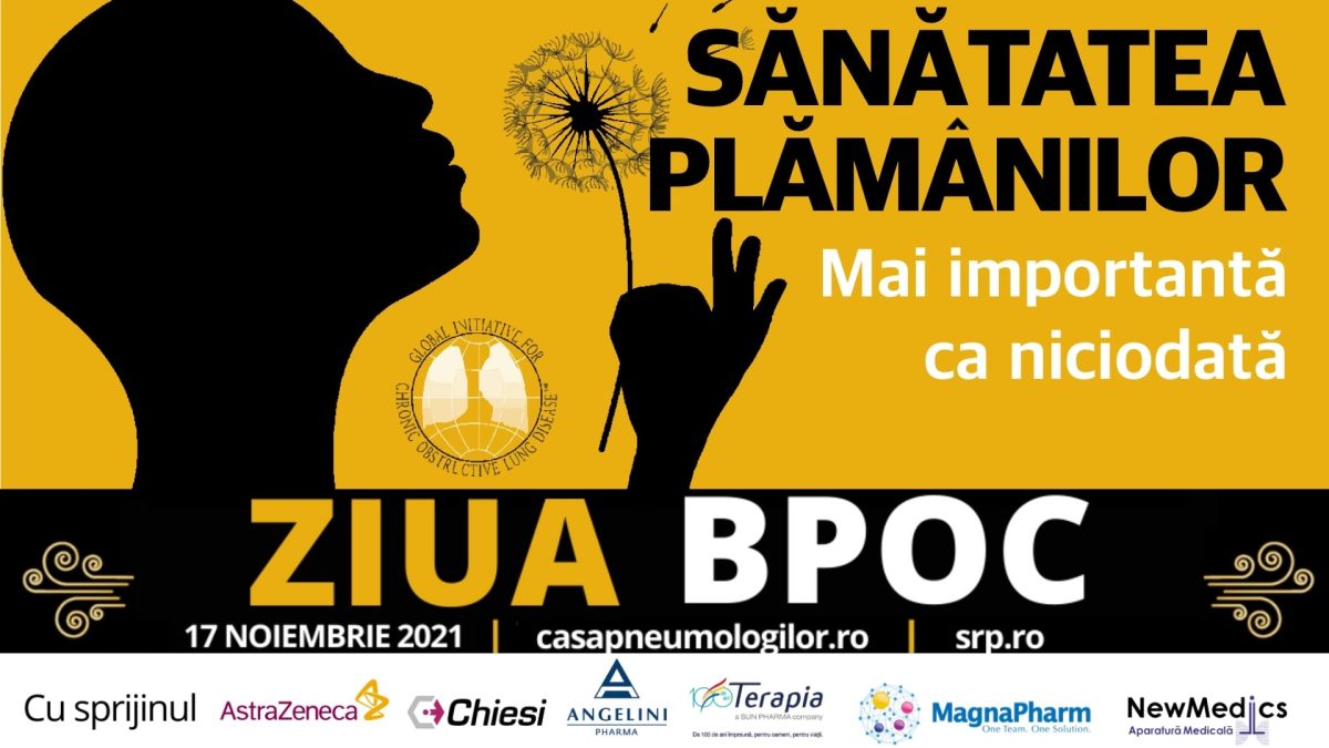 Ziua Mondială de Luptă Împotriva Bronhopneumopatiei Obstructive Cronice. BPOC a ajuns a treia cauză de deces în lume