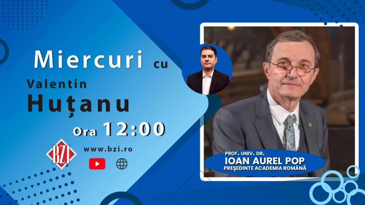 La mulţi ani români, la mulţi ani România! Ediţie specială, în Studioul BZI LIVE, cu ocazia unui moment fundamental pentru ţară, alături de prof. univ. dr. istoric Ioan-Aurel Pop, preşedintele Academiei Române