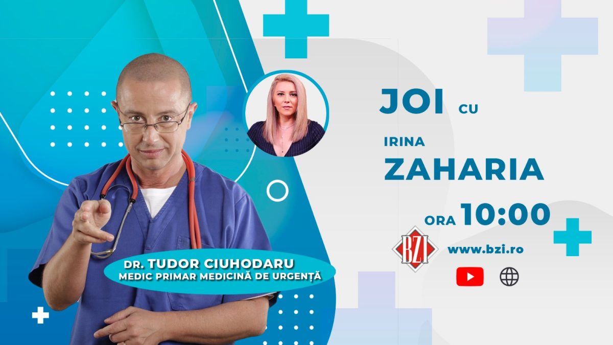 Dr. Tudor Ciuhodaru, medic primar în medicina de urgență, Spitalul de Neurochirurgie Iași, vine în platoul BZI LIVE să discute despre drepturile pacienților Covid-19