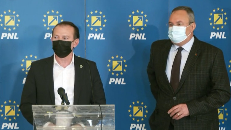 Florin Cîțu l-a propus premier pe Nicolae Ciucă. Acesta a fost acceptat unanim de Partidul Național Liberal