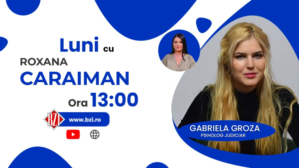 Cum se identifică elementele probatorii în cazul unui omor? Gabriela Groza, psiholog judiciar, discută la BZI LIVE despre psihologia crimei