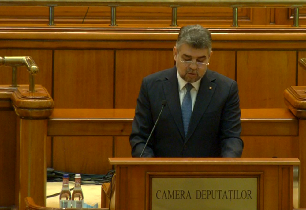 Marcel Ciolacu, mesaj în timpul ședinței de învestire a Guvernului Ciucă: „România trăiește în sărăcie, foame și frig” – LIVE VIDEO