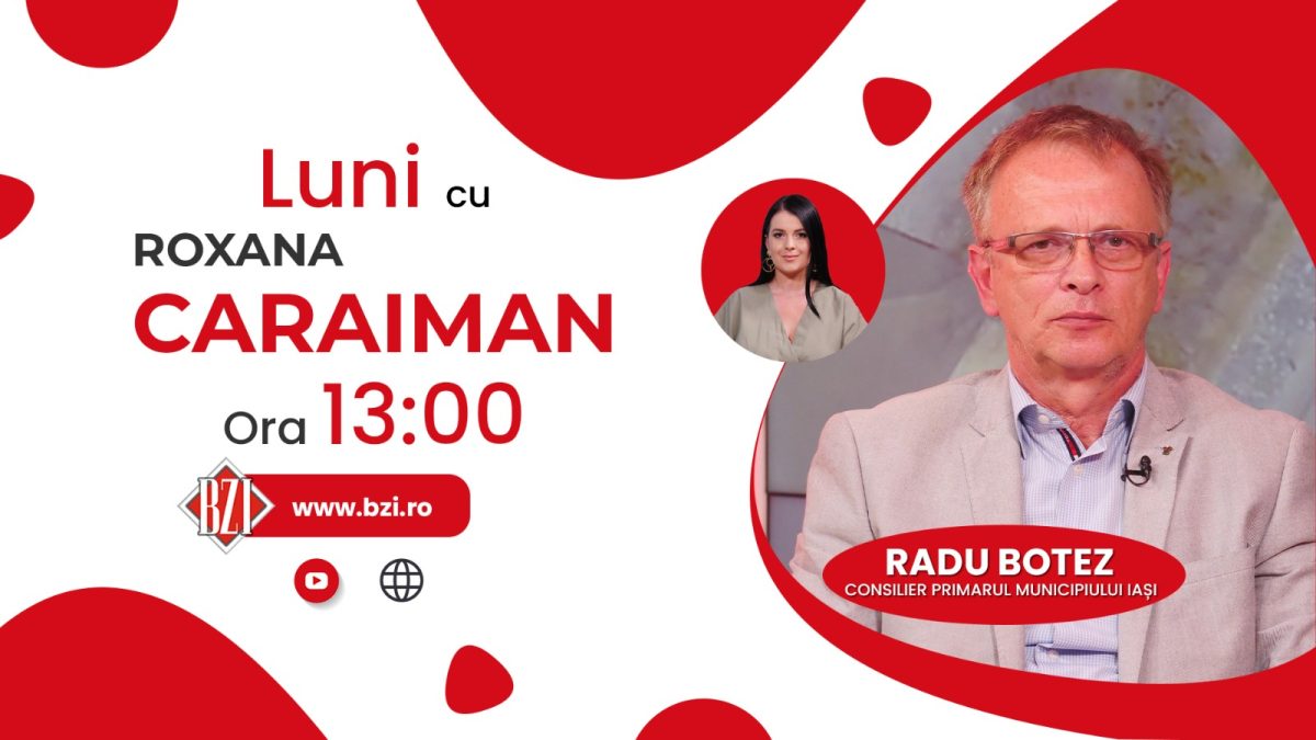Cât timp pierzi în traficul din Iași și când va apărea fluidizarea? Radu Botez, consilier al primarului municipiului Iași, despre perspective în direct la BZI LIVE