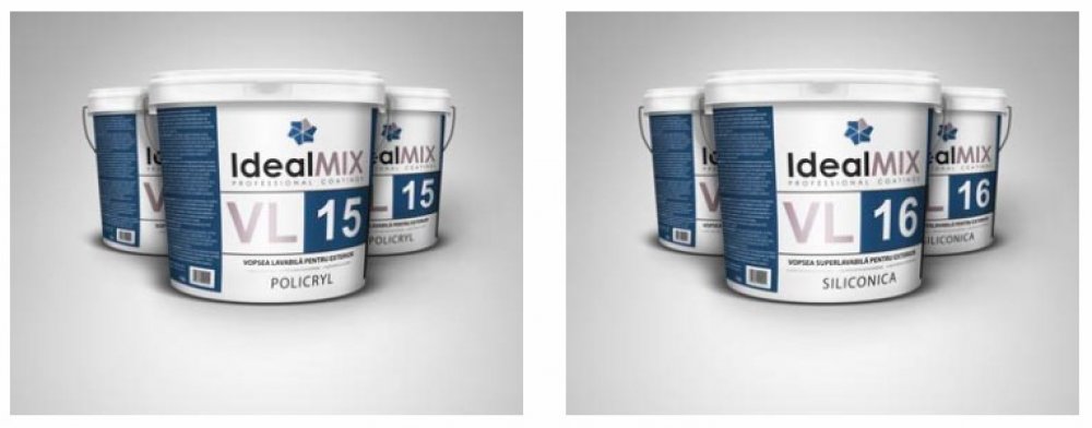 IdealMIX – Recondiționează fațada casei cu ajutorul vopselelor lavabile pentru exterior