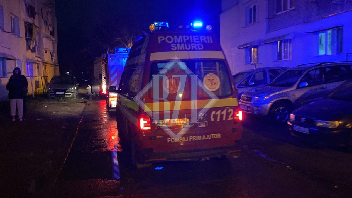 Incendiu pe strada Bularga din Iași. Un apartament a fost acaparat de flăcări – Exclusiv, Update