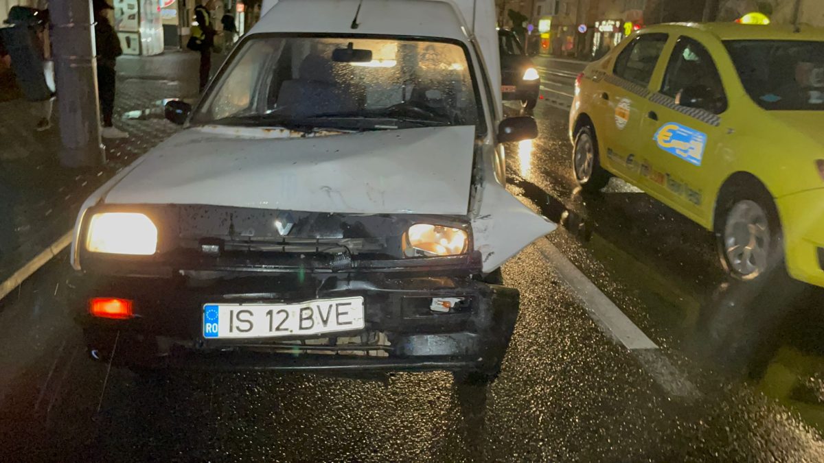Accident rutier în cartierul Tudor. Un șofer vizibil băut a lovit un autoturism – EXCLUSIV, FOTO, VIDEO