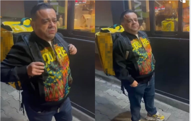 Adrian Minune, surprins în toiul nopții lucrând ca livrator. Ce a vrut să demonstreze celebrul manelist? – FOTO