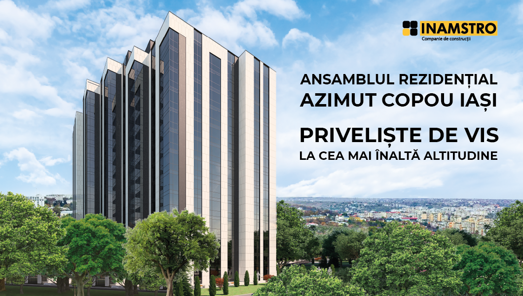 Grandoare și stil la înălțime: penthouse cu vedere panoramică din cel mai înalt punct din Iași 