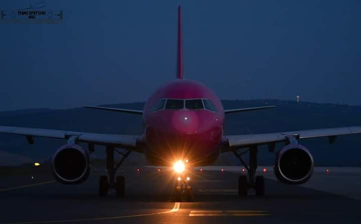 Wizz Air a operat astăzi primul zbor de la Iași spre Madrid
